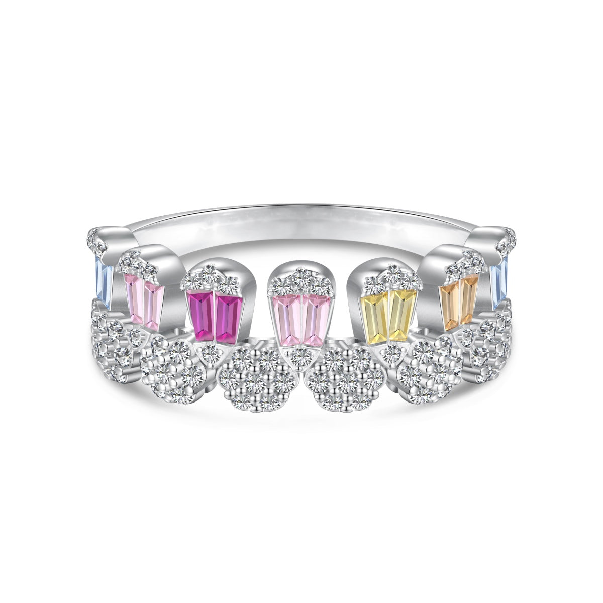 [Lumi Jewellery]Gorgeous Radiant Cut Daily Ring
