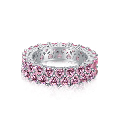 [Lumi Jewellery]Sparkling Full Heart Ring