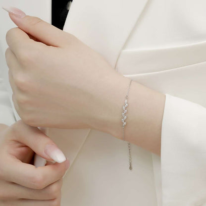 [Lumi Jewellery]Elegant Wheat Leaves Shape Bracelet