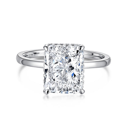 [Lumi Jewellery]4.0 Carat Ornate Enchanting Radiand Cut Banquet Ring