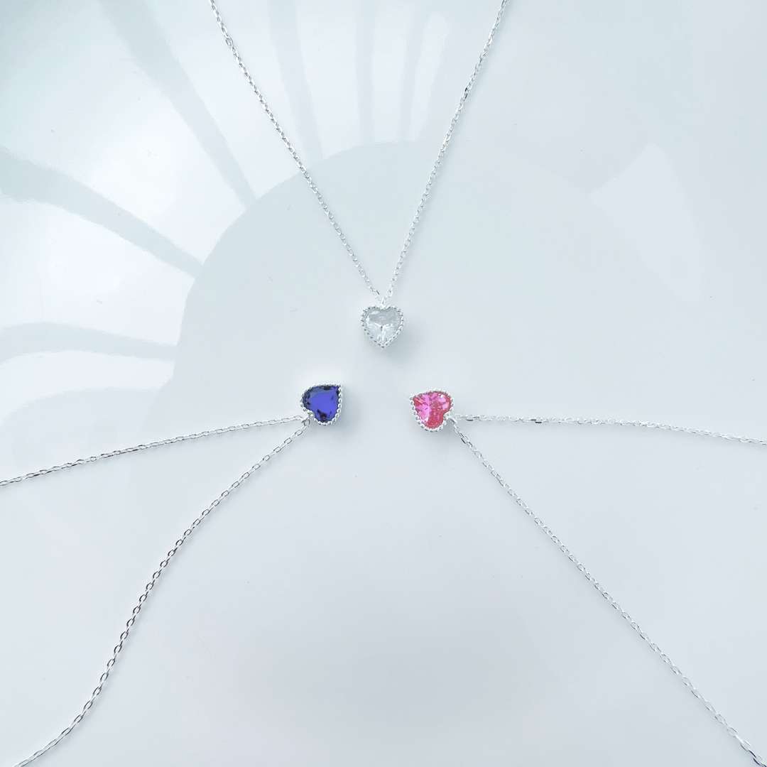 [Lumi Jewellery]Ornate Heart Shape Necklace