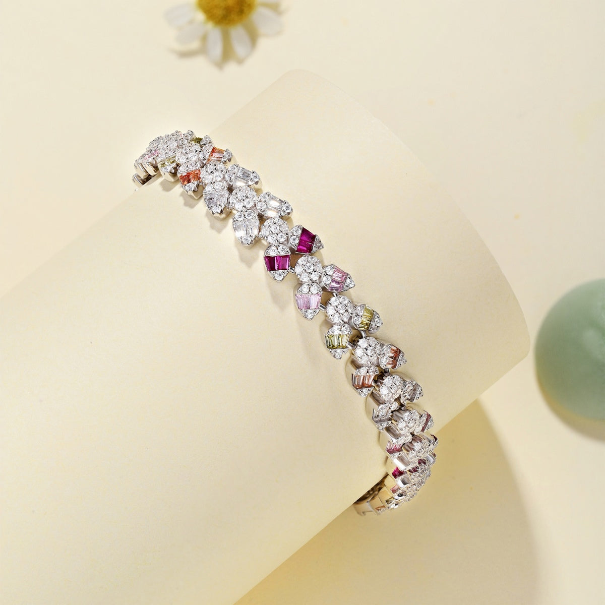 [Lumi Jewellery]Dainty Exquisite Flower Shape Daily Bracelet
