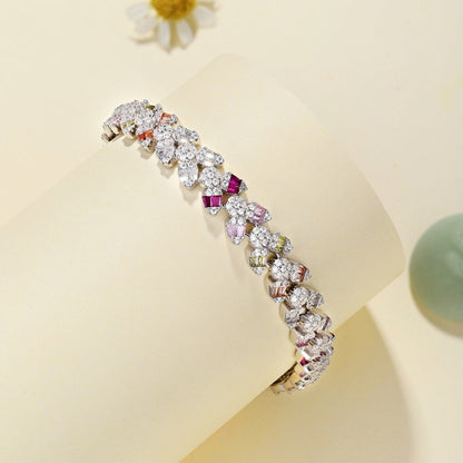[Lumi Jewellery]Dainty Exquisite Flower Shape Daily Bracelet