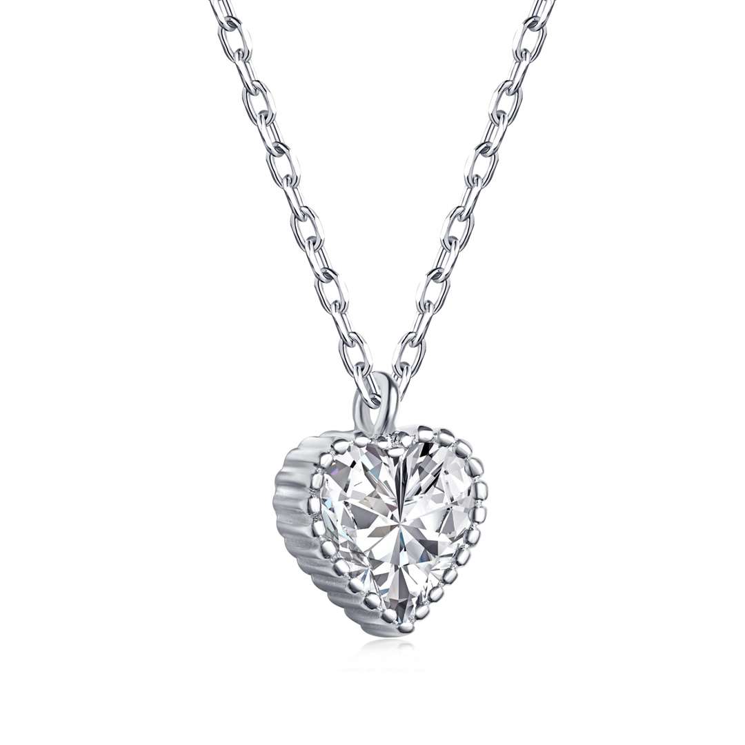 [Lumi Jewellery]Ornate Heart Shape Necklace
