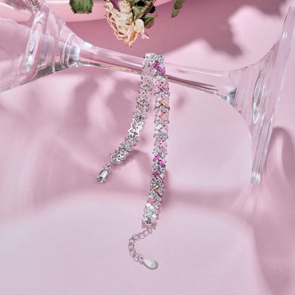 [Lumi Jewellery]Dazzling Unique Multi Shape Daily Bracelet