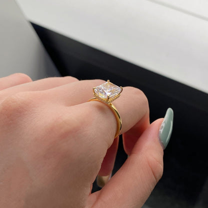 [Lumi Jewellery]4.0 Carat Ornate Enchanting Radiand Cut Banquet Ring