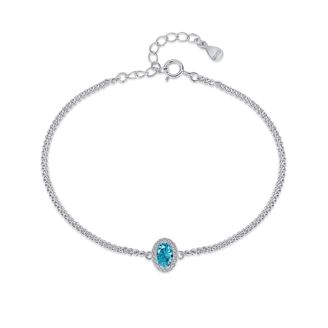 [Lumi Jewellery]Exquisite Oval Shape Bracelet
