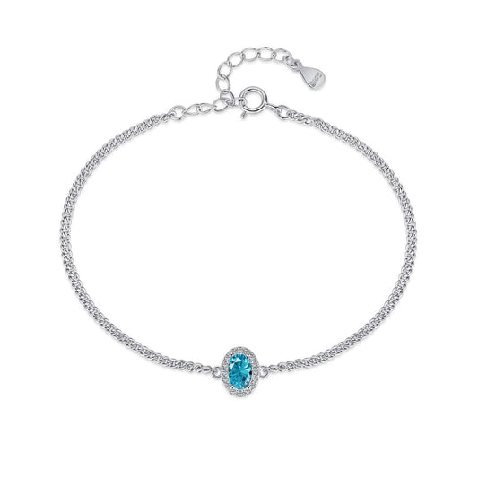 [Lumi Jewellery]Exquisite Oval Shape Bracelet
