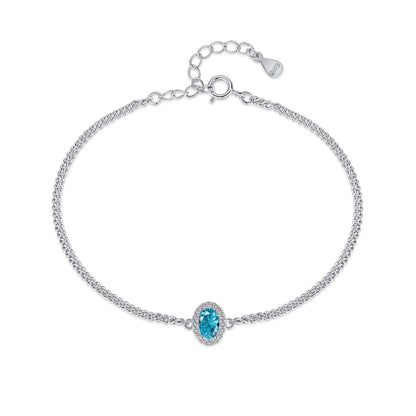 [Lumi Jewellery]Exquisite Oval Shape Bracelet