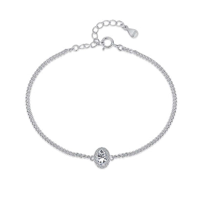 [Lumi Jewellery]Exquisite Oval Shape Bracelet