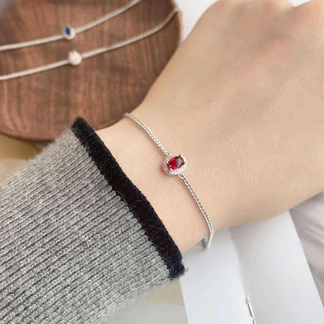 [Lumi Jewellery]Exquisite Oval Shape Bracelet