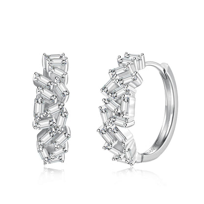 [Lumi Jewellery]Dazzling Colorful Emerald Cut Daily Earrings
