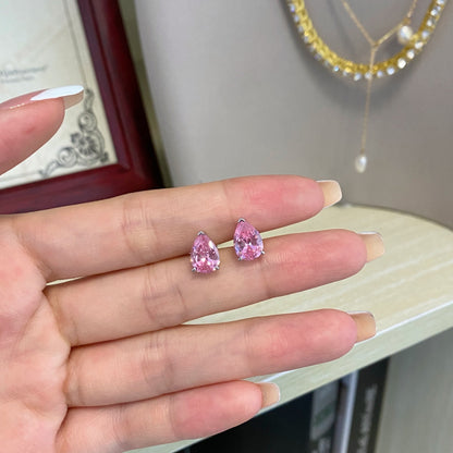 [Lumi Jewellery]Ornate Water Drop Shape Earrings