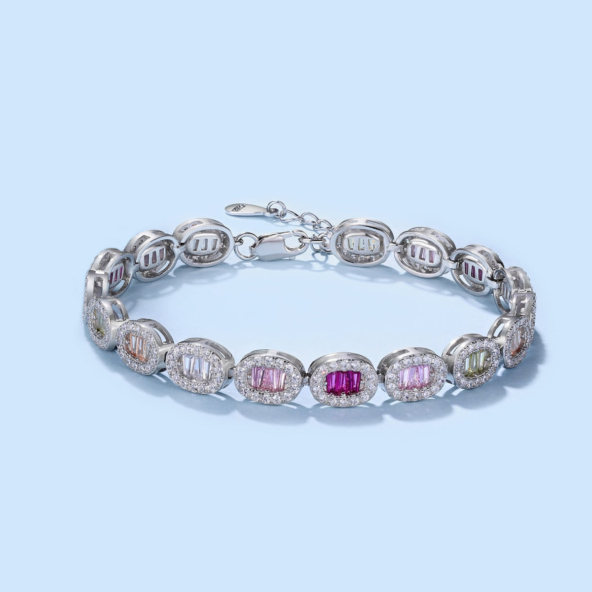 [Lumi Jewellery]Exquisite Ornate Emerald Cut Daily Bracelet
