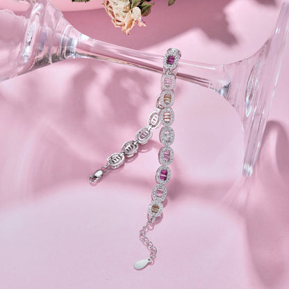 [Lumi Jewellery]Exquisite Ornate Emerald Cut Daily Bracelet