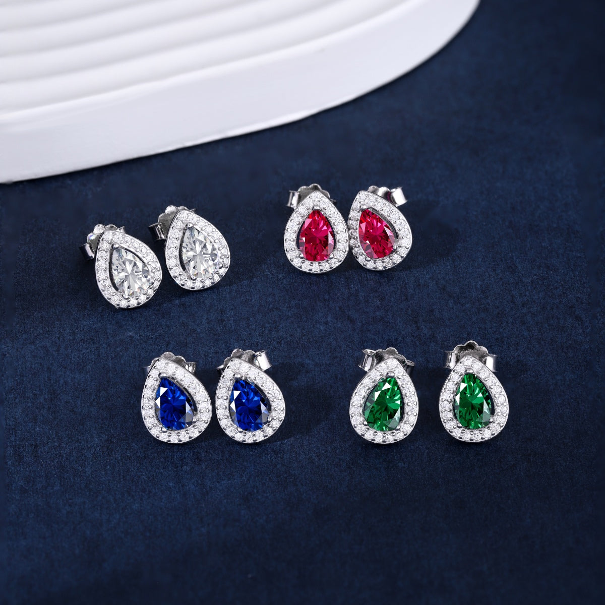 [Lumi Jewellery]Luxurious Water Drop Shape Earrings