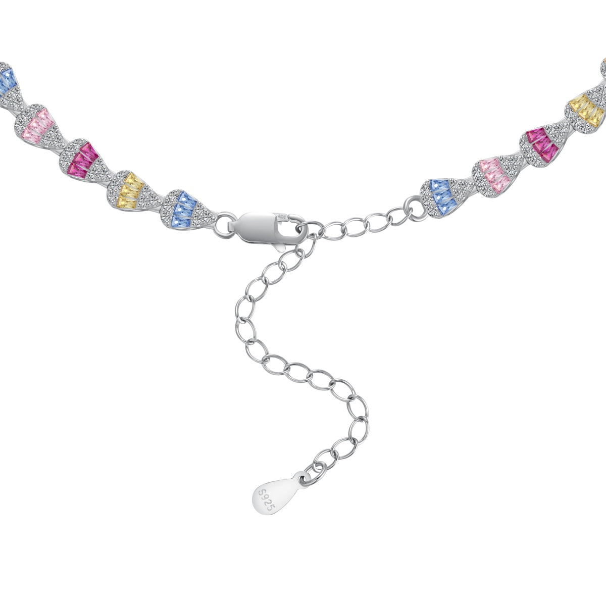 [Lumi Jewellery]Radiant Colorful Rainbow Necklace