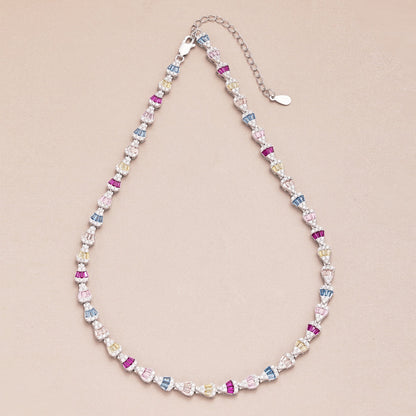 [Lumi Jewellery]Radiant Colorful Rainbow Necklace