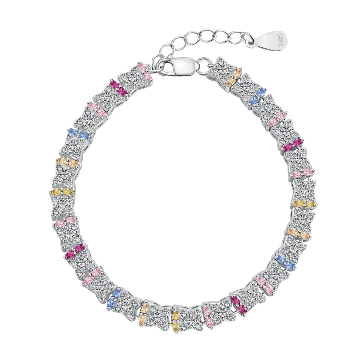 [Lumi Jewellery]Unique Colorful Flower Shape Daily Bracelet