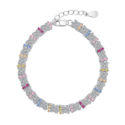 [Lumi Jewellery]Unique Colorful Flower Shape Daily Bracelet