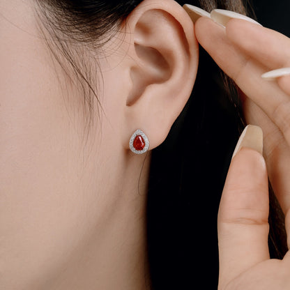 [Lumi Jewellery]Luxurious Water Drop Shape Earrings