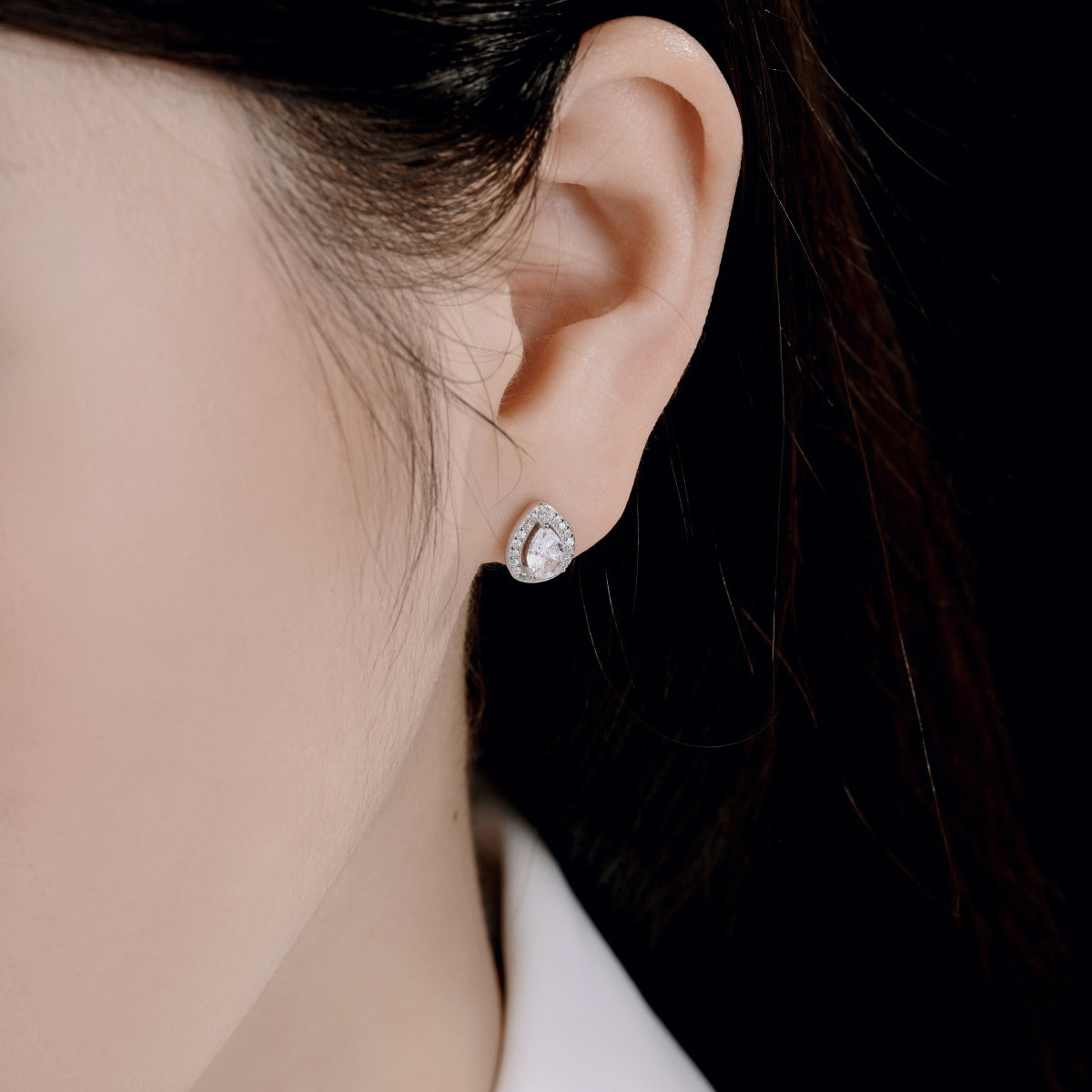[Lumi Jewellery]Luxurious Water Drop Shape Earrings