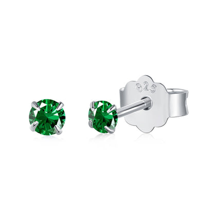[Lumi Jewellery]Delicate Solitaire Earrings