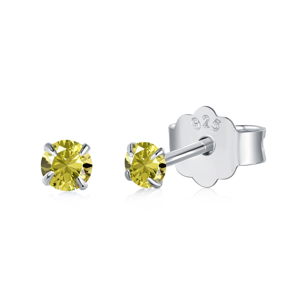 [Lumi Jewellery]Delicate Solitaire Earrings