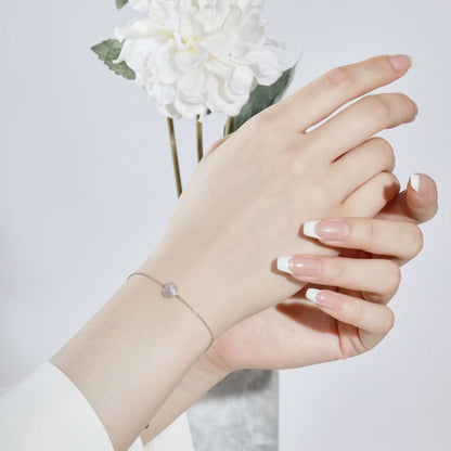 [Lumi Jewellery]Heart-Shaped Gentle and Versatile Bracelet