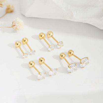 [Lumi Jewellery]Unique U-Shaped Ear Bone Earrings