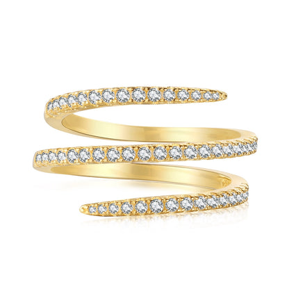 [Lumi Jewellery]Unique Vibrant Entangle Daily Ring