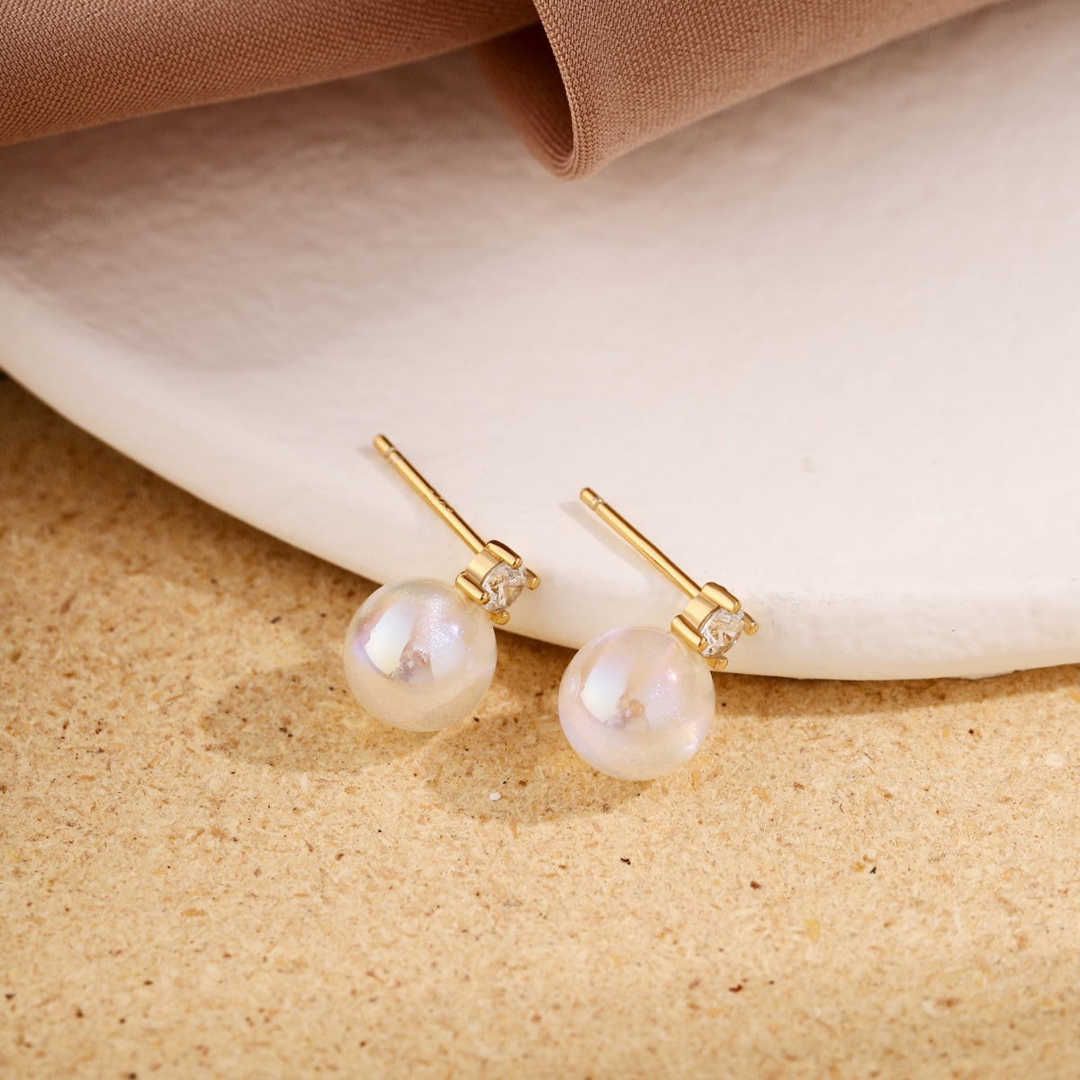 [Lumi Jewellery]Symphony Mermaid Pearl Earrings