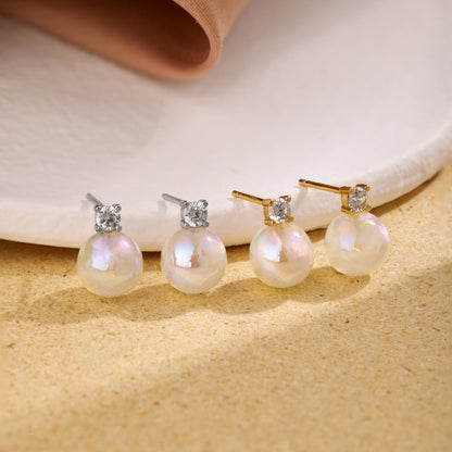 [Lumi Jewellery]Symphony Mermaid Pearl Earrings