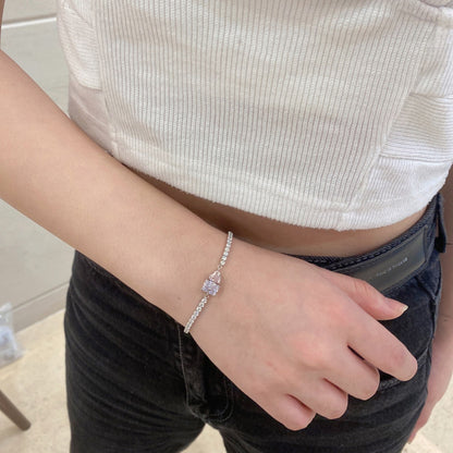 [Lumi Jewellery]Dazzling Unique Multi Shape Lover Bracelet