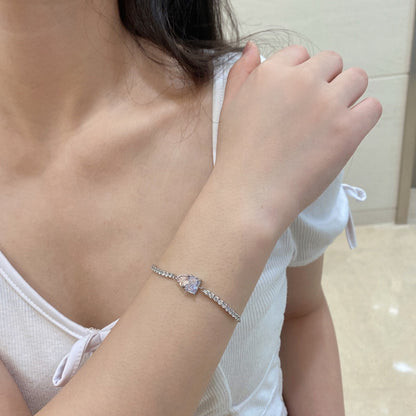 [Lumi Jewellery]Dazzling Unique Multi Shape Lover Bracelet