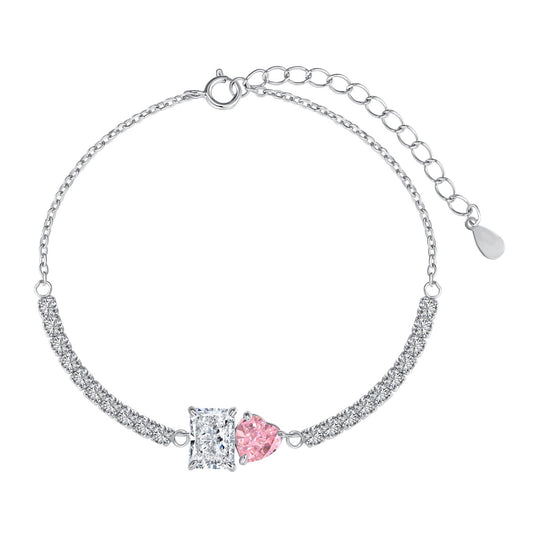 [Lumi Jewellery]Dazzling Unique Multi Shape Lover Bracelet