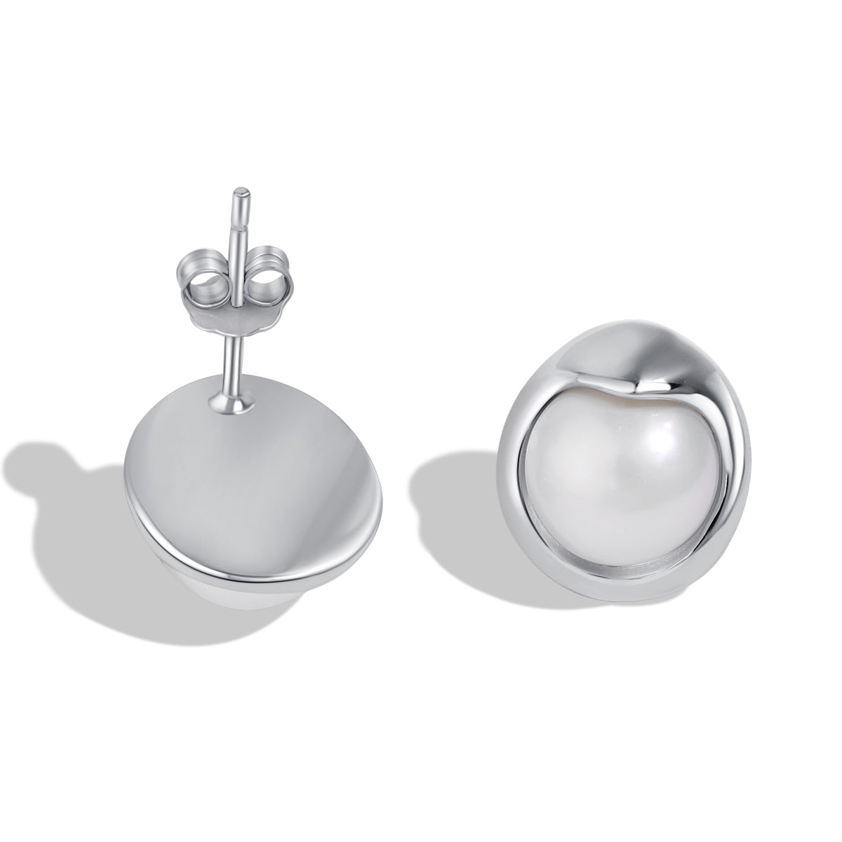 [Lumi Jewellery]Dainty Bread Pearl Earrings