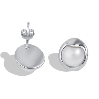[Lumi Jewellery]Dainty Bread Pearl Earrings