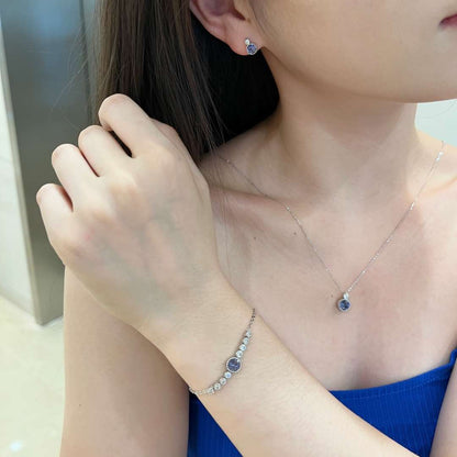 [Lumi Jewellery]Luxurious Heart Of The Ocean Bracelet