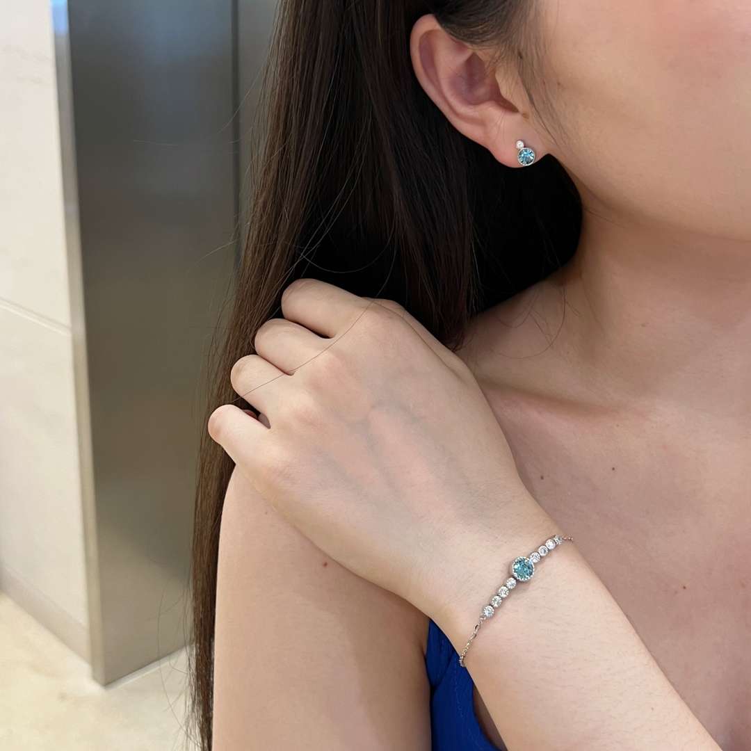 [Lumi Jewellery]Luxurious Heart Of The Ocean Bracelet