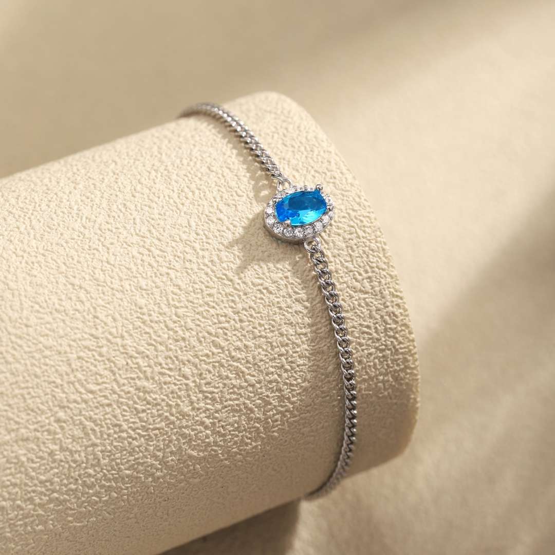 [Lumi Jewellery]Exquisite Oval Shape Bracelet