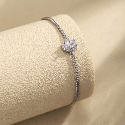[Lumi Jewellery]Exquisite Oval Shape Bracelet