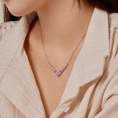 [Lumi Jewellery]Ornate Round Cut Necklace