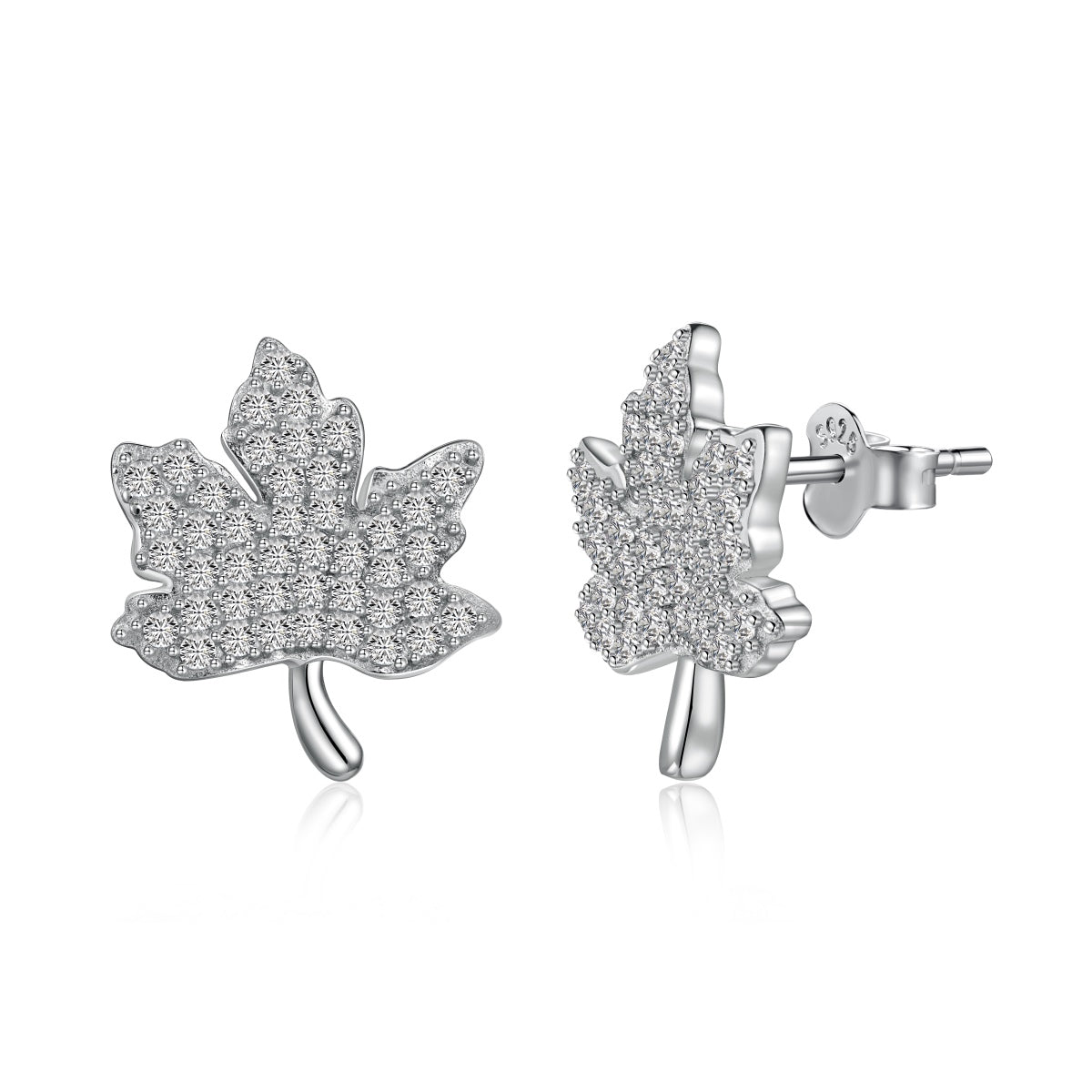 [Lumi Jewellery]Exquisite Maple Leaf Design Earrings