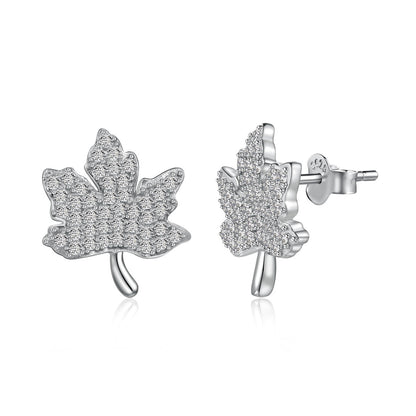 [Lumi Jewellery]Exquisite Maple Leaf Design Earrings