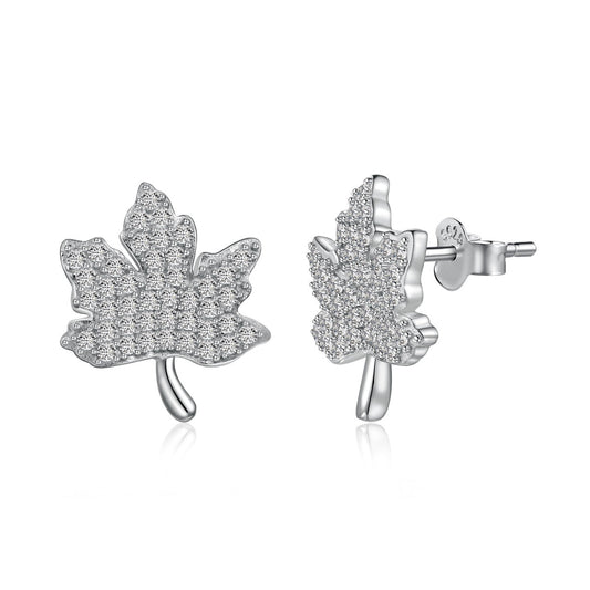 [Lumi Jewellery]Exquisite Maple Leaf Design Earrings