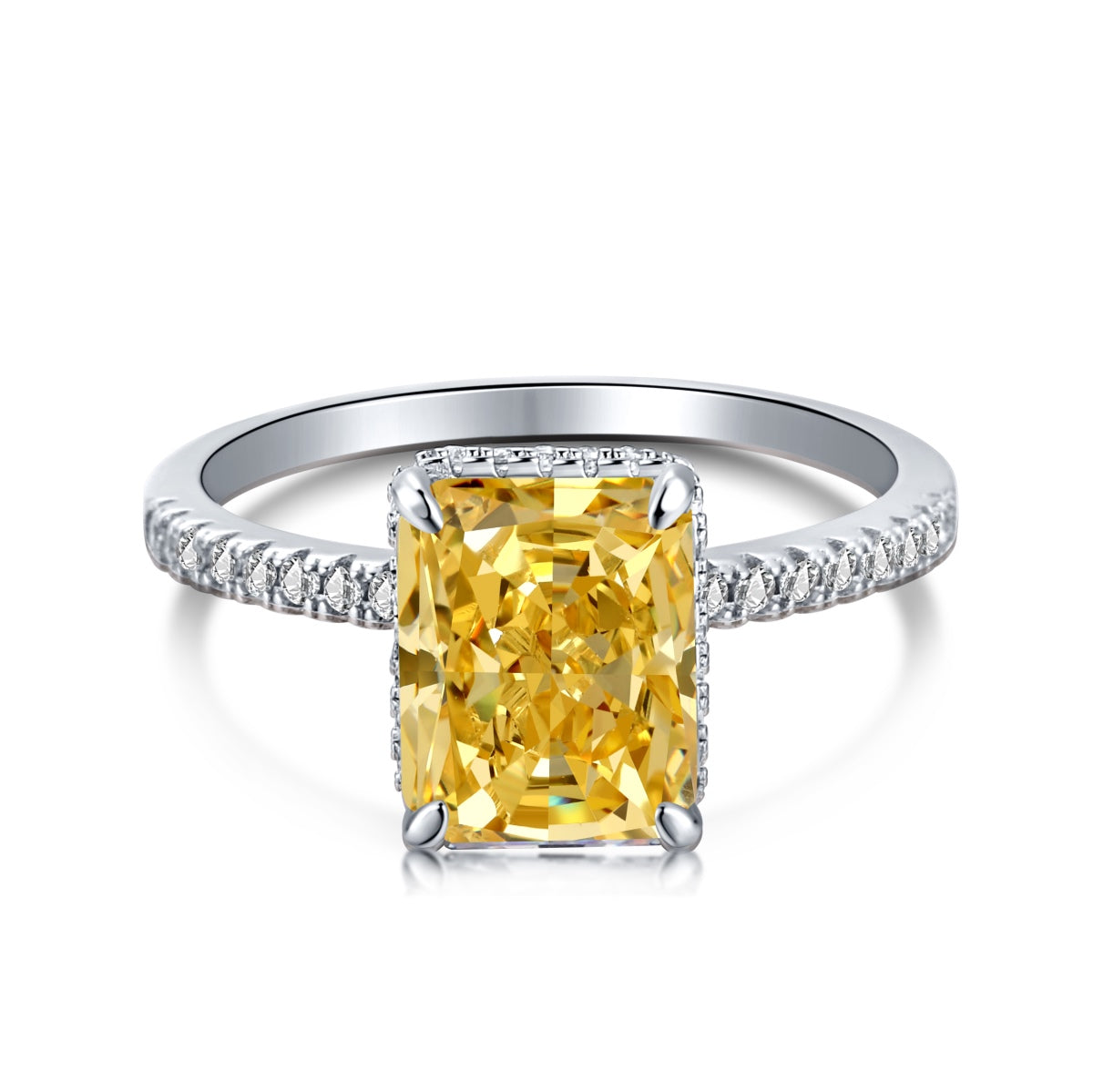 [Lumi Jewellery]4.0 Carat Luxurious Engagement Ring