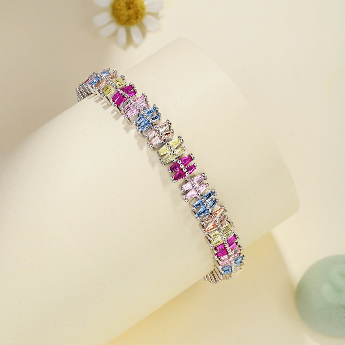 [Lumi Jewellery]Sparkling Exquisite Multi Cut Party Bracelet