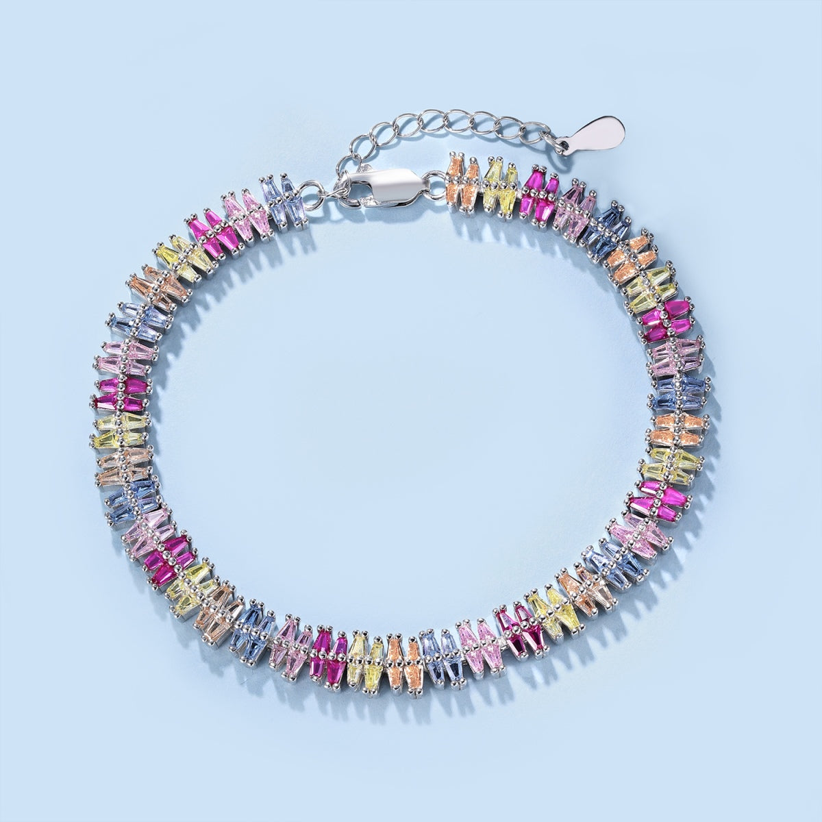 [Lumi Jewellery]Sparkling Exquisite Multi Cut Party Bracelet