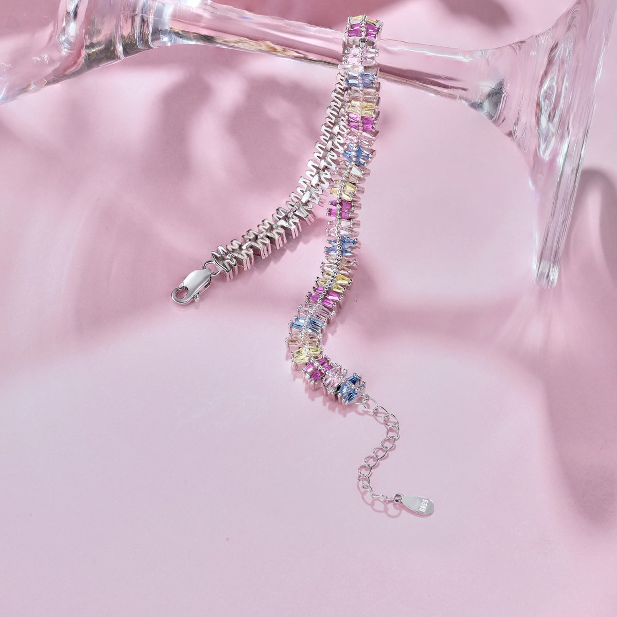 [Lumi Jewellery]Sparkling Exquisite Multi Cut Party Bracelet